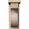 Ekena Millwork Del Monte Smooth Corbel w/Backplate, Douglas Fir, 5 1/2"W x 14"D x 14"H COR06X14X14DEL01SDF - alternate 3